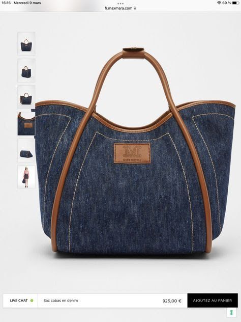 Annie, you have a good eye - breeber9@gmail.com - Gmail Denim Handbag, Canvas Bag Design, Sac Diy, Leather Hip Bag, Diy Leather Bag, Diy Bag Designs, 2022 Ss, Denim Handbags, Diy Bags Purses