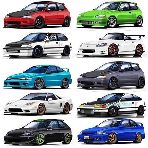 Honda Hatchback, Soichiro Honda, Jdm Honda, Civic Eg, Japanese Sports Cars, Acura Cars, Honda Civic Coupe, Honda Crx, Civic Coupe