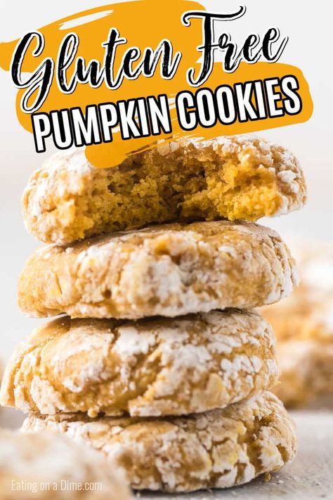 Gluten And Dairy Free Pumpkin Bars, Gf Pumpkin Desserts Easy, Gluten Free Canned Pumpkin Recipes, Grain Free Pumpkin Recipes, Gluten Free Pumpkin Spice Cookies, Easy Gluten Free Pumpkin Desserts, Gluten Free Pumpkin Cookies Easy, Gluten Free Pumpkin Desserts Easy, Gluten Free Dairy Free Pumpkin Recipes