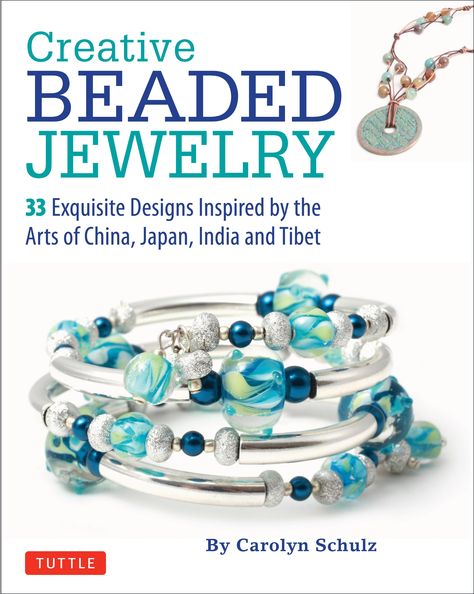 Free 2-day shipping. Buy Creative Beaded Jewelry : 33 Exquisite Designs Inspired by the Arts of China, Japan, India and Tibet (Paperback) at Walmart.com Book Bracelets, Jewelry Making Books, Jewelry Book, Making Jewelry For Beginners, Memory Wire Jewelry, Wire Crochet Jewelry, Pearl Lariat, Lucky Jewelry, Wire Crochet