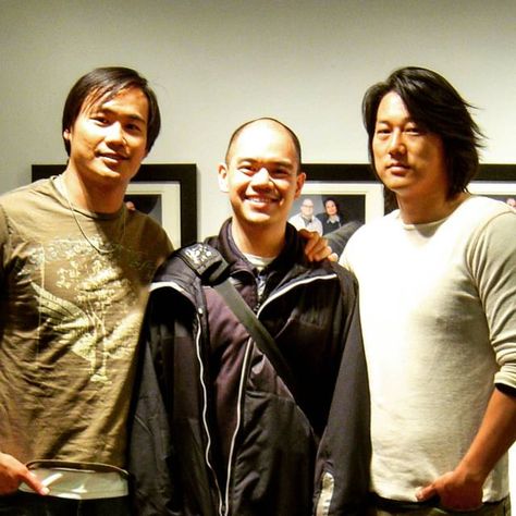 Jonald on Instagram: "#tbt being a groupie after a viewing of Better Luck Tomorrow w/ Roger Fan & @sungkangsta . Still a milestone in #AsianAmerican cinema via @justinlin #representationmatters" Better Luck Tomorrow, Sung Kang, Asian American, Milestones, Movie Tv, Singing, Leather Jacket, Fan, Tv