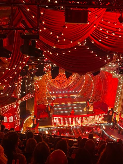 Moulin Rouge Theatre, Broadway Moulin Rouge, Acting Goals, Serena Core, Theater Aesthetic, Theater Pictures, Drama For Kids, Summer In Nyc, Theatre Pictures