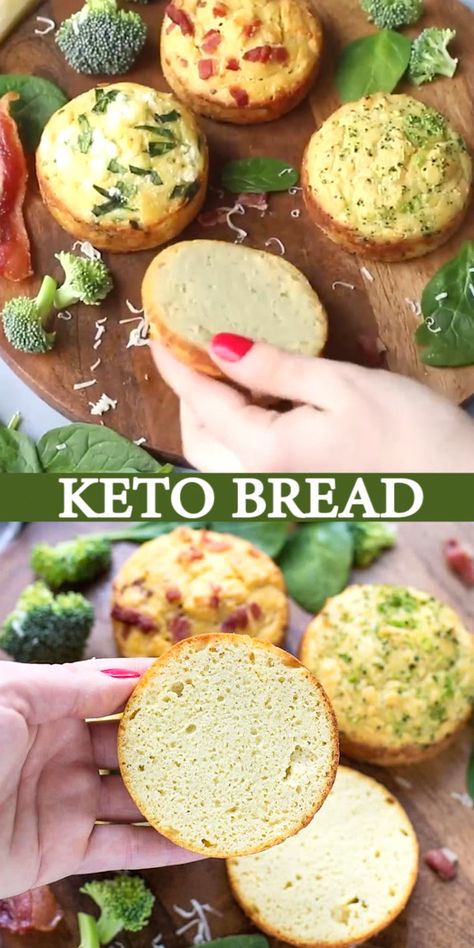 #VeganKetoBreakfastRecipes Keto Brood, Keto Bread Recipe, Blueberry Breakfast Cake, Blueberry Breakfast, Resep Diet, Diet Breakfast Recipes, Keto Diet Food List, Low Carb Breakfast Recipes, Fat Foods