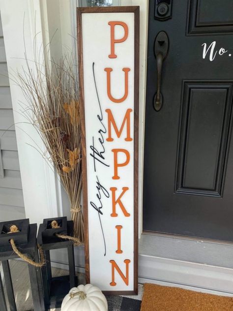 Hello Fall Y'all Welcome Sign … curated on LTK Pumpkin Porch, Hey There Pumpkin, Fall Wood Signs, Porch Pumpkins, Door Signs Diy, Front Porch Signs, Porch Welcome Sign, Fall Deco, Pumpkin Sign