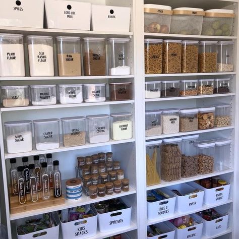 Home Pantry, Kmart Home, Pantry Inspiration, Pantry Room, Pantry Organisation, Desain Pantry, Pantry Remodel, Pantry Cabinets, Organizer Diy