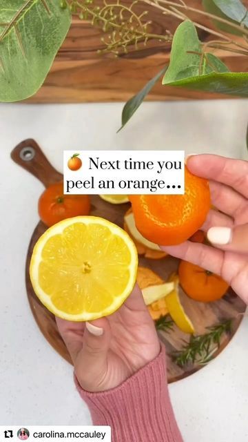 Adelina Groves - Wellness on Instagram: "Tip: 🍊 Don’t throw out your citrus peel, instead use it to give your DIY cleaning spray a power boost!🔋 ✨ #Repost @carolina.mccauleycleaningtips #healthylifestyle #cleaningtips #diy #holistic #ecofriendly #healthyliving #homehacks #cleaninghacks #citrus #vinegar #homemade" Benefits Of Lemon Water, Diy Cleaner, Benefits Of Lemon, Easy Cleaning Hacks, Homemade Cleaning Solutions, Metabolism Booster, Diy Cleaning Hacks, Diy Home Cleaning, Homemade Cleaning Products