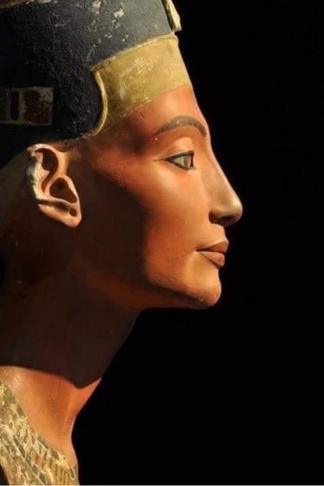 Painted Stucco, Nefertiti Art, Nefertiti Bust, Egyptian Aesthetic, Pyramids Egypt, The Nile River, Egyptian Queen Nefertiti, Egyptian Pharaoh, Egyptian Women