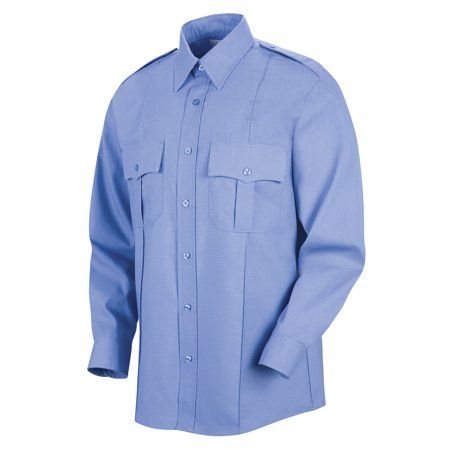 Security Uniforms, Police Outfit, Security Shirt, Mens Work Shirts, Restaurant Uniforms, Guayabera Shirt, Father Shirts, Shirt Tucked In, Work Uniforms