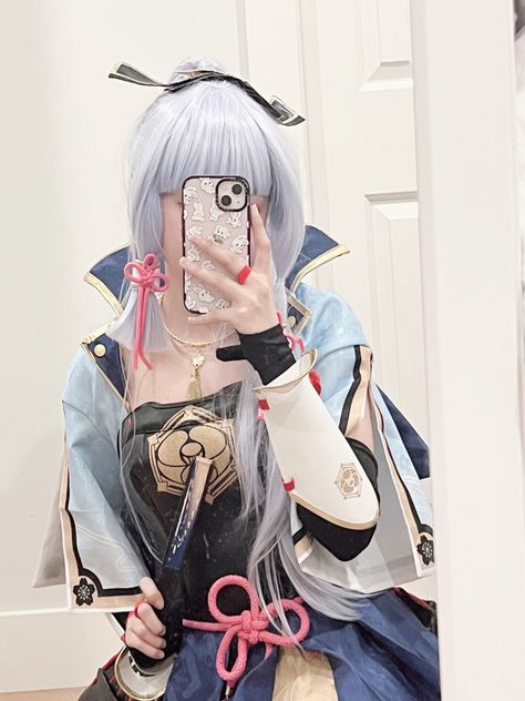 Genshin Impact Kamisato Ayaka Cosplay Ayaka Cosplay, Genshin Impact Kamisato, Ei Miko, Genshin Cosplays, Ayaka Kamisato, Cosplay Genshin, Genshin Cosplay, Kamisato Ayaka, Genshin Impact Cosplay