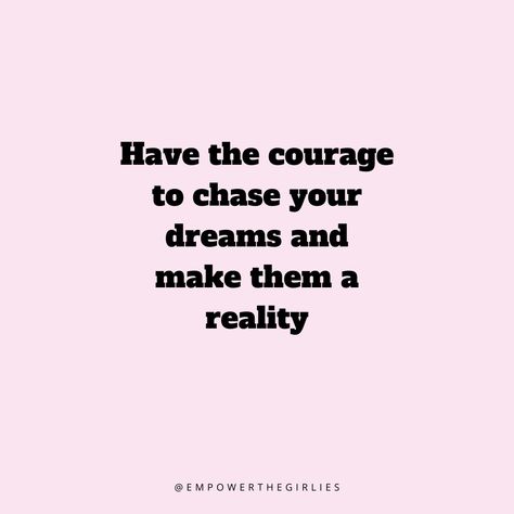 Don't let fear stop you! Encouraging Quotes, Chase Your Dreams, Encouragement Quotes, Don't Let, Encouragement, Dreaming Of You, Let It Be, Quotes