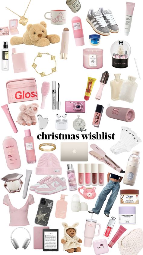 christmas wishlist 2024🎄⛄️ | .kotasinpo on tiktok, | #likeforlikes #likeforlike #followforfollow #viral #pink #christmas #teamwork #teamworktrend Christmas Wishlist Ideas Collage, Christmas Gift Collage, Ideas To Get For Christmas, Christmas List Y2k, Xmas Wishlist Ideas 2024, Christmas Wishlist Collage, Christmas Wish List 2024, Christmas Wishlist Slideshow Ideas, Christmas List 2024 Ideas