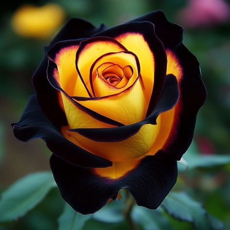 Pretty Flowers Pictures, Goth Garden, Gothic Garden, Colorful Roses, Unusual Flowers, Most Beautiful Flowers, Beautiful Rose Flowers, Nature Garden, Beautiful Flowers Pictures