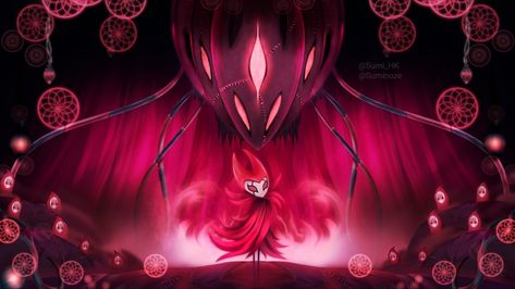 Nightmare King Grimm✧ Hollow Knight Nightmare King Grimm, Nightmare King Grimm, King Grimm, Grimm Hollow Knight, Grimm Troupe, Hollow Art, Knight Art, Grimm, Game Art