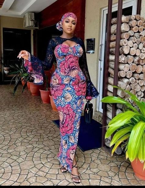 25+ fascinating ankara styles for every African lady. - Stylish Naija Female Ankara Long Gown, Latest Ankara Long Gown Styles 2024, Cute Ankara Styles For Ladies, Ankara Dress Styles 2024, Classy Ankara Styles For Ladies, Latest Ankara Styles 2024, Ankara For Ladies, Classy Ankara Gown Styles, Latest Long Ankara Dress Styles