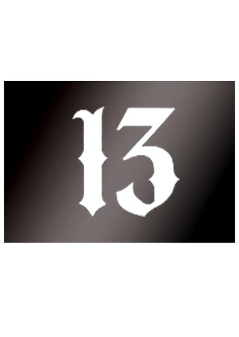 Number 13 Tattoos, Lucky Number 13, Motorcycle Tattoo, Adventure Tattoo, Calligraphy Doodles, Motorcycle Tattoos, Gangsta Tattoos, Number Tattoos, 13 Tattoos