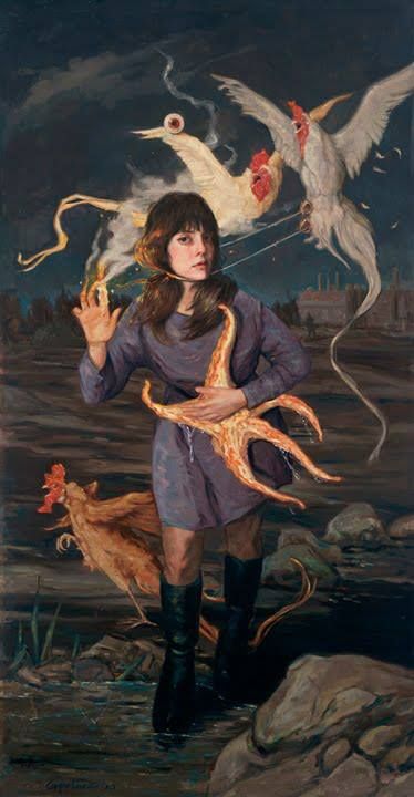 © Gail Potocki Gail Potocki, Energy Art, Egon Schiele, Art Sites, Weird Dreams, A Level Art, Visionary Art, Detroit Michigan, Unique Photo