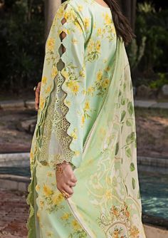 Lawn Dress Design, Pakistani Clothes, Lace Dress Design, Womens Trendy Dresses, Unstitched Dress Material, Pakistani Fancy Dresses, Gul Ahmed, Dress Design Patterns, Kurti Designs Party Wear