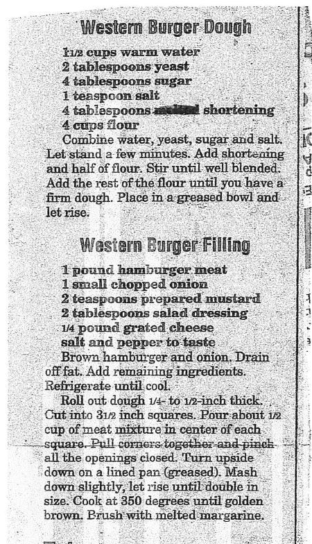 Western Burgers Recipes, Western Burgers, Burgers Recipes, Hamburger Dishes, School Lunch Recipes, Burger Meat, Old Western, Dinner With Ground Beef, Hamburger Meat