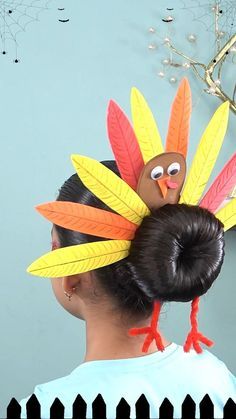 Easy Thanksgiving Hairstyles For Kids, Thanksgiving Hairstyles For Kids, Thanksgiving Hairstyles, Diy Bracelets Easy, Kids Hairstyles, Diy Bracelets, Hair Styles, Hair, Beauty