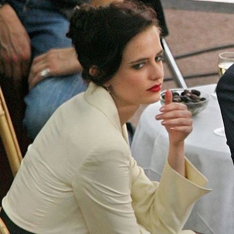 Eva on the set of Casino Royale #evagreen #casinoroyale Bond Casino Royale, Vesper Lynd, James Bond Casino, James Bond Casino Royale, Meal Prep Companies, Casino Theme Party Decorations, Casino Dress, Casino Royale Party, Warm Breakfast