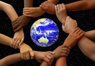 Community: Linked arms around the world John 13 35, People Holding Hands, Jehovah Witness, Best Life Ever, We Are The World, Bible Truth, Jehovah's Witnesses, Peace On Earth, Set You Free