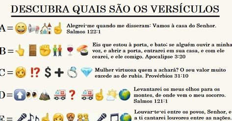 Descubra Quais são os Versículos Perguntas - Desafio Bíblico - Quiz da Palavra - Respostas        Click Aqui para mais Desafios👆         ... Church Media Design, Bible Games, Scripture Quotes, Holy Bible, Media Design, Trust God, Bible Journaling, Fun Games, Bible