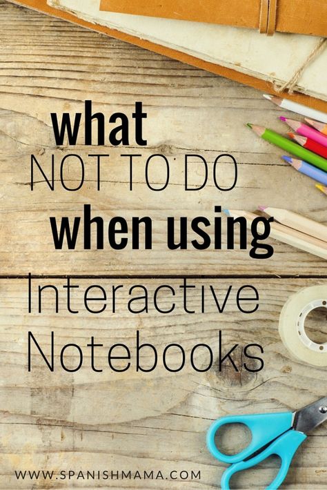 What NOT To Do When Using Interactive Notebooks. Good advice for getting started with interactive student notebooks. Esl Interactive Notebook, Interactive Journal Ideas, Interactive Notebooks Templates Free, Interactive Notebooks High School, Fancy Notebooks, Interactive Math Notebooks, Spanish Interactive Notebook, Interactive Notebooks Templates, Reading Notebooks