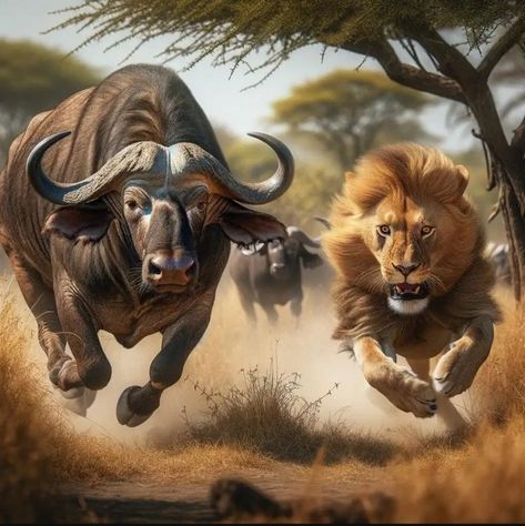 Adventure Artwork, Lion Hunting, Lion Kings, Cape Buffalo, African Buffalo, Manoj Kumar, Tiger Painting, Elk Hunting, Nashville Predators