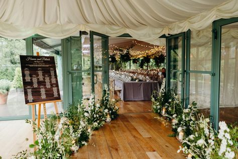 Park Shelter Wedding, Virginia Park Lodge Wedding, Hayley Paige Dress, Irish Wedding, Ceremony Programs, Lodge Wedding, White Gardens, Floral Arch, Fairy Lights