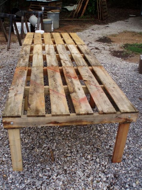 Making A Chicken Coop Out Of Old Pallets...                                                                                                                                                                                 More Diy Pallet Chicken Coop, Pallet Chicken Coop, Cheap Chicken Coops, Chicken Coop Pallets, Easy Chicken Coop, Portable Chicken Coop, Diy Chicken Coop Plans, Coop Design, Coops Diy