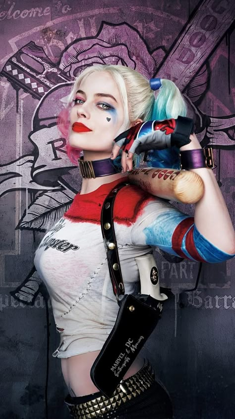 Quin Harley, Arley Queen, Harleen Quinn, Bad Christmas, Joker Tattoo Design, Harley Quinn Tattoo, Harley Quinn Halloween, Der Joker, Margot Robbie Harley Quinn