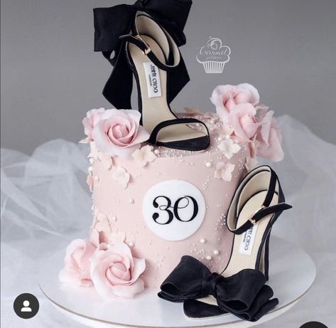 Glamour Cake, Fashionista Cake, High Heel Cakes, Shoe Cakes, Fashion Cake, 60th Birthday Cakes, Birthday Cakes For Women, 50th Birthday Cake, Creative Birthday Cakes