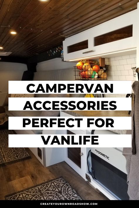 Camper Van Necessities, Vanlife Organization, Camper Van Essentials, Camper Van Accessories, Vanlife Essentials, Van Life Accessories, Campervan Essentials, Camper Van Packing List, Van Life Essentials