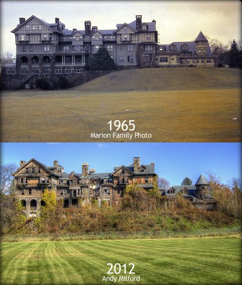 What an abandoned mansion looks like as it deteriorates when it's not cared for… Mansion Homes, Abandoned Property, Old Mansion, Abandoned Mansion, Old Abandoned Houses, Old Mansions, Abandoned Castles, Abandoned House, Abandoned Mansions