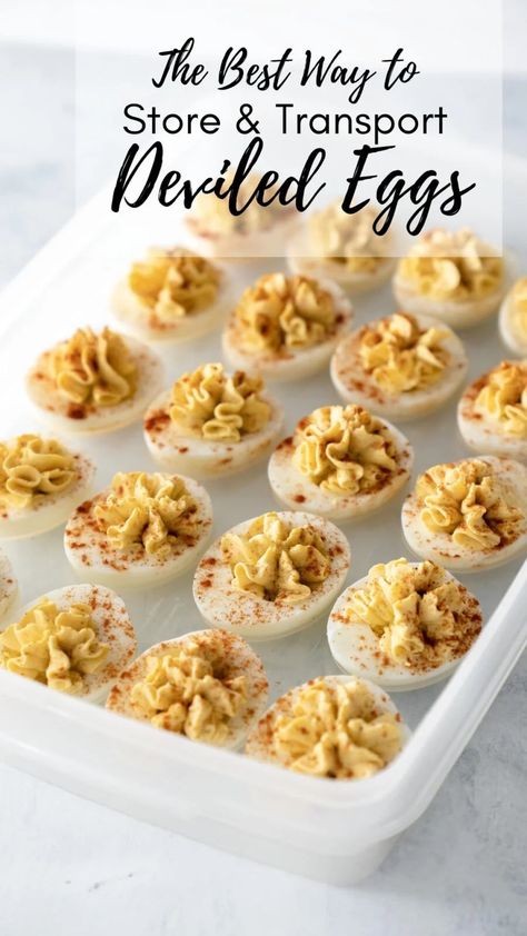 Deciled Eggs, Transport Deviled Eggs, Deviled Egg Recipes, Homemade Seasoning Salt, Keto Deviled Eggs, Devilled Eggs, Homemade Ranch Dressing, Perfect Eggs, Deviled Eggs Recipe