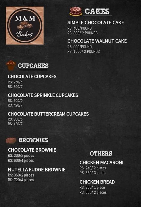 Nutella Fudge, Menu Card Design, Sprinkle Cupcakes, Buttercream Cupcakes, Easy Chocolate Cake, Walnut Cake, Chocolate Sprinkles, Brownie Cake, Chocolate Buttercream