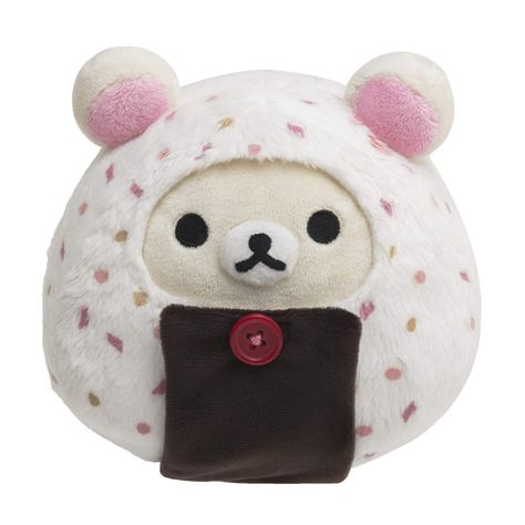 Korilakkuma Plush, Rilakkuma Plushie, Rilakkuma Plush, Cute Lockscreens, Image Swag, Baby Pink Aesthetic, Kawaii Plushies, Clay Art Projects, Cute Stuffed Animals