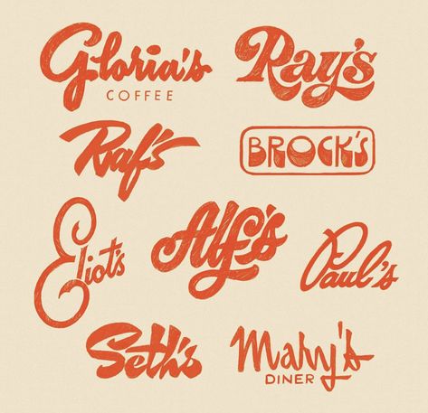 Collagraphy, Job Inspiration, Typographic Logo Design, Hand Lettering Inspiration, Typography Love, Sign Writing, Vintage Sport, Font Inspiration, Branding Design Inspiration