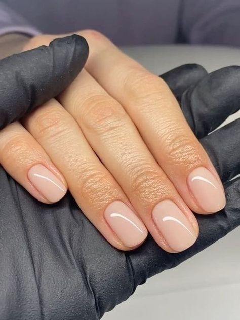 2024 Minimalist, Natural Nails Manicure, Minimalist Nail, Milky Nails, Nagellack Trends, Subtle Nails, Casual Nails, Neutral Nails, Elegant Nails