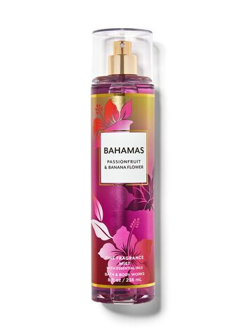 Bahamas Passionfruit & Banana Flower Fine Fragrance Mist Lash Packaging, Banana Flower, Flower Fragrance, Tropical Scent, Essential Oils Bath, Bath And Body Works Perfume, Fine Fragrance Mist, Smell Goods, Tanning Oil