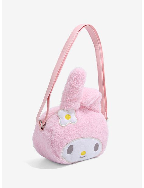 My Melody Plush, Melody Plush, Sanrio Bag, Kawaii Bags, Charmmy Kitty, Loungefly Bag, Plush Bags, Hello Kitty Items, Cute Purses