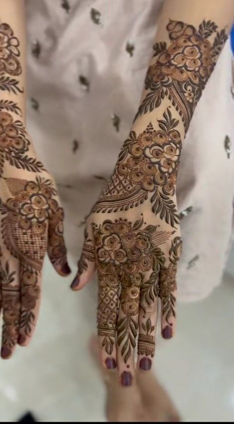 # mehandi # full hand mehandi style # half hand mehandi design # foot mehandi Bridal Mehndi Designs Khafif, Kafif Design Full Hand Bridal, Qafif Mehndi Designs, Kafif Design Back Hand, Floral Mehendi Designs Back Hand, Mehndi Designs Kafif, Khafeef Mehndi Designs, Kafif Design Full Hand, Kafif Design Simple