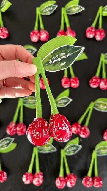 Valentine Theme Party Ideas, Shes The Cherry On Top, Cherry Gift Ideas, Cherry On Top Bid Day Theme, Cherry Recruitment Theme, Cherry Party Ideas, Our Little Cherry On Top, Cherry Centerpiece, Cherry Decorations Party Ideas