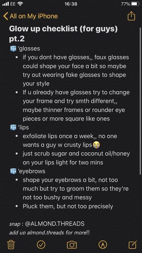 Glow Up Checklist Men, Tips For Boys, Guys Grooming, Men Skin Care Routine, Personal Improvement, Facial Skin Care Routine, Confidence Tips, Self Confidence Tips, Glow Up Tips