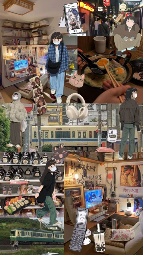 #japan #japanesefood #japaneseliving #japanwallpaper Life In Tokyo, Japan Moodboard, Asian Wallpaper, Vision Board Collage, Vintage Photo Editing, Art Apps, Japan Aesthetic, Phone Inspiration, Japanese Aesthetic