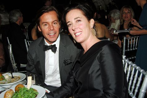 Inside Kate and Andy Spade's 24-Year Marriage: 'They Seemed to Be a Perfect Couple' Cornelia Guest, Andy Spade, Teenage Daughters, American Fashion Designers, First Daughter, Perfect Couple, American Women, Ny Times, Business Women