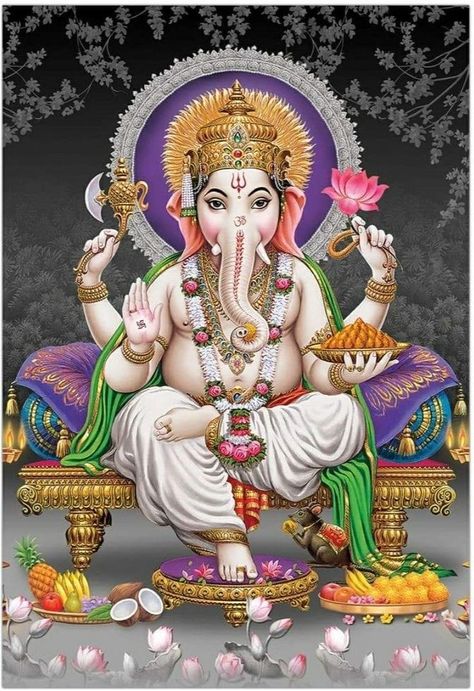 Ganesh Ji Images, Elephant Poster, Shri Ganesh Images, Ganesh Wallpaper, Shree Ganesh, Ganesh Photo, Lord Shiva Family, Shri Ganesh, Lord Ganesha Paintings