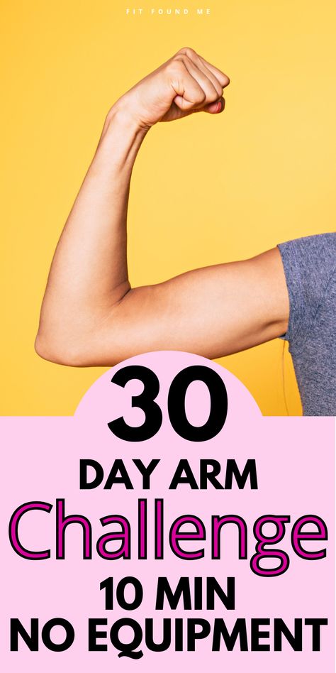 Arm Workout Women No Equipment, Arm Workout For Women, Easy Arm Workout, 30 Day Arm Challenge, Arm Workout No Equipment, Arm Workout Challenge, 30 Day Arm, Artery Cleanse, Arm Workout For Beginners