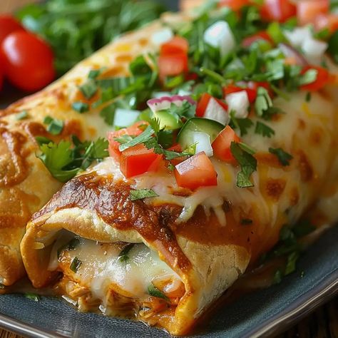 Chi Chi Baked Chicken Chimichanga Recipe, Chi Chi's Baked Chicken Chimichanga, Chi Chi Chicken Chimichanga Recipe, Fajita Chimichanga Recipe, Week Of Recipes, Bake Chicken Chimichangas, Chi Chi’s Baked Chimichanga, Chi Chi Baked Chimichanga, Chi Chis Chicken Chimichangas