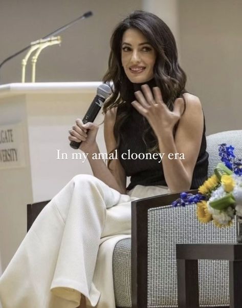 Amal Clooney Lawyer, Amal Clooney Aesthetic, Amal Clooney Work, Philanthropist Aesthetic, Intelligent Woman Aesthetic, Diplomat Career Aesthetic, Amal Clooney Outfits, Business Student Aesthetic, Diplomat Aesthetic